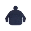 Overshirt mit Kapuze und Karomuster «Blue Navy» 720109TNM354202