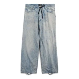 Oversize-Baggy-Hose «Hellblau» 786643TQW556379