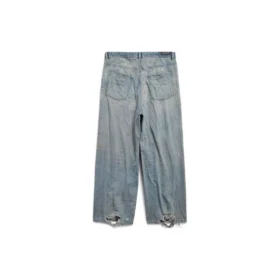Oversize-Baggy-Hose «Hellblau» 786643TQW556379