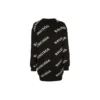 Oversize-Cardigan mit Logo «Black» 555275T14711070