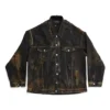 Oversize-Denim-Jacke «Schwarz» 748022TBP471363