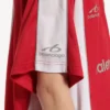 Oversize-Fussball-T-Shirt für Herren in Rot Oversize-Fussball-T-Shirt für Herren in Rot