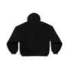 Oversize-Hoodie mit Reissverschluss «Black» 768694TKQ261000