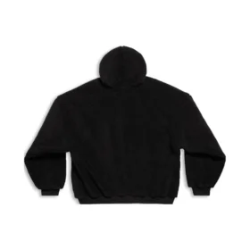 Oversize-Hoodie mit Reissverschluss «Black» 768694TKQ261000