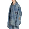 Oversize-Kapuzenjacke «Blue» 719315TNW56-4268
