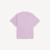 Oversize-T-Shirt für Damen im Vintage-Surfer-Stil in Altrosa