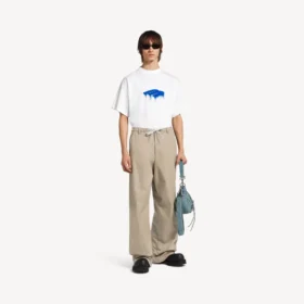 Oversize-T-Shirt für Herren von Wet Brush in Weiss