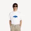 Oversize-T-Shirt für Herren von Wet Brush in Weiss Oversize-T-Shirt für Herren von Wet Brush in Weiss