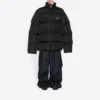 Oversized-Daunenjacke «Black» zum Jahr des Tigers 682695TLO061000