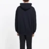 Oversized-Hoodie aus Interlock-BB-Stoff «Schwarz-Gelb» 578138TEV191361