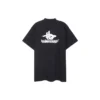 Oversized-Sport-T-Shirt zum Kombinieren «Black White» 739028TPVF21070