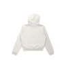 SS21 Fashion Week – geschrumpftes Kapuzen-Sweatshirt, grau 657683TKV852984
