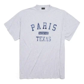 Paris France T-Shirt Oversized «Heather Grey» 787349TRVO81300