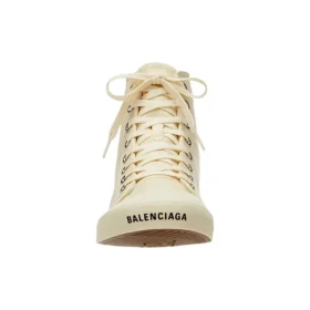 Paris High-Top-Sneaker «Beiges Leder und beiges Gummi» 688752W3RCA9090