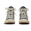 Paris High-Top-Sneaker «Blue Destroyed Denim and Rubber» 688752W3RCL4090