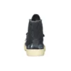 Paris High-Top-Sneaker «Schwarze, zerrissene Baumwolle und weisses Gummi» 688752W3RC11090