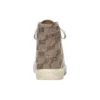 Paris High-Top-Sneaker «Tan BB Monogram Cotton and White Rubber» 688756W3RQ12298