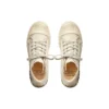 Paris High-Top-Sneaker «Weisse, abgenutzte Baumwolle und weisses Gummi mit Graffiti» 688752W3RR49010