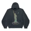 Paris Liberty Hoodie Oversize «Schwarz» 739024TQVS11083
