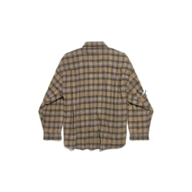 Paris Liberty Lagenhemd Oversize «Dunkelgrün» 794656TQM202880