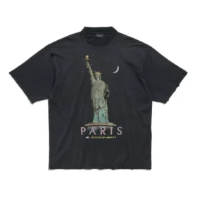 Paris Liberty T-Shirt «Schwarz» 764235TQVR91083