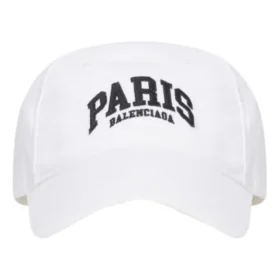 Paris Logo-Baseballkappe «White» 680748410B29060