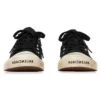 Paris Low-Top-Graffiti-Sneaker «Black and White Destroyed Cotton» 688757W3RR51099