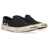 Paris Low-Top-Slip-On-Schuhe «Washed Black Cotton» 710297W3RR51099