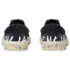 Paris Low-Top-Slip-On-Schuhe «Washed Black Cotton» 710297W3RR51099