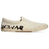Paris Low-Top-Slip-On-Schuhe «Washed White Cotton» 710295W3RR59010