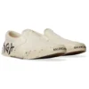 Paris Low-Top-Slip-On-Schuhe «Washed White Cotton» 710295W3RR59010