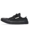 Paris Low-Top-Sneaker «Black Destroyed Cotton and Black Rubber» 688754W3RP21010