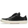 Paris Low-Top-Sneaker «Black Leather and White Rubber» 688757W3RCB1090