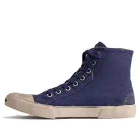 Paris Low-Top-Sneaker «Indigo Destroyed Cotton and White Rubber» 688752W3RC14990