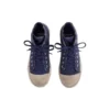 Paris Low-Top-Sneaker «Indigo Destroyed Cotton and White Rubber» 688752W3RC14990