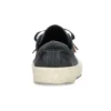 Paris Low-Top-Sneaker «Schwarze, zerrissene Baumwolle und weisses Gummi» 688754W3RC21090