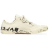 Paris Low-Top-Sneaker «Weisse, zerrissene Baumwolle und weisser Gummi mit Graffiti» 688757W3RR59010