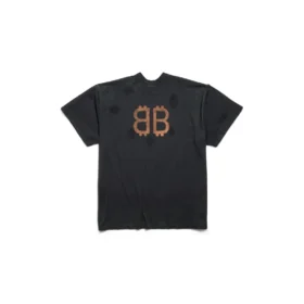 Paris Moon Double Front T-Shirt Oversized «Black» 791615TQVY22020