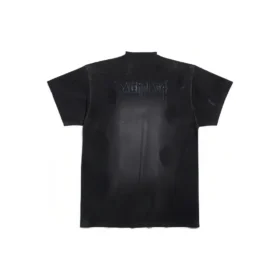 Paris Moon T-Shirt Oversize «Black Faded» 739028TOVE41055