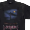 Paris Moon T-Shirt Oversize «Black Faded» 739028TOVE41055
