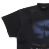 Paris Moon T-Shirt Oversize «Black Faded» 739028TOVE41055