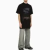 Paris Moon T-Shirt Oversized «Black Faded» 739028TQVX61055