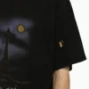Paris Moon T-Shirt Oversized «Black Faded» 739028TQVX61055