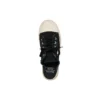 Paris Pantoletten «Schwarze, zerrissene Baumwolle und weisses Gummi» 693953W3RC31090