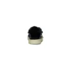 Paris Pantoletten «Black Destroyed Cotton and White Rubber» 693952W3RC31090
