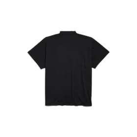 Paris Strass T-Shirt Oversized «Schwarz» 787349TRVL51000