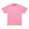 Paris Strass T-Shirt Small Fit «Pink Faded» 809122TRVL59568