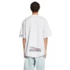 Paris Upside Down T-Shirt Oversized «White» 698811TMVC9900