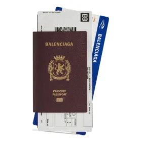 Pass-Geldbörse lang mit 2 Billettenfächern «Dark Red» 7877772AA3R6027