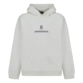 PDF Logo Oversized Popover-Hoodie «Off White» 674986TLVF89016